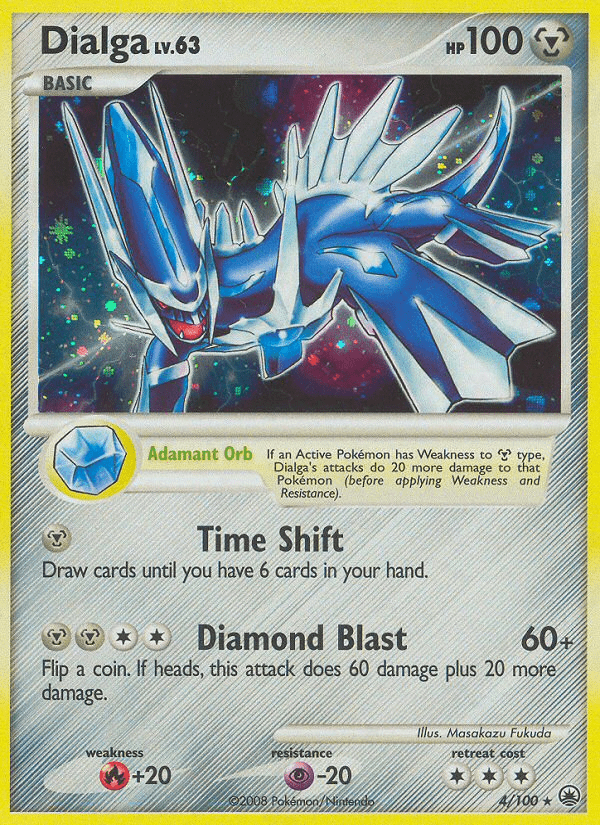 Dialga (4/100) [Diamond & Pearl: Majestic Dawn] Pokemon Single Pokémon  | Multizone: Comics And Games