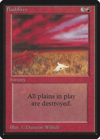 Flashfires [Limited Edition Beta] MTG Single Magic: The Gathering  | Multizone: Comics And Games