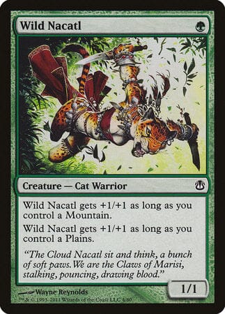 Wild Nacatl [Duel Decks: Ajani vs. Nicol Bolas] MTG Single Magic: The Gathering  | Multizone: Comics And Games
