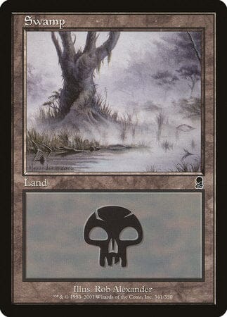 Swamp (341) [Odyssey] MTG Single Magic: The Gathering  | Multizone: Comics And Games