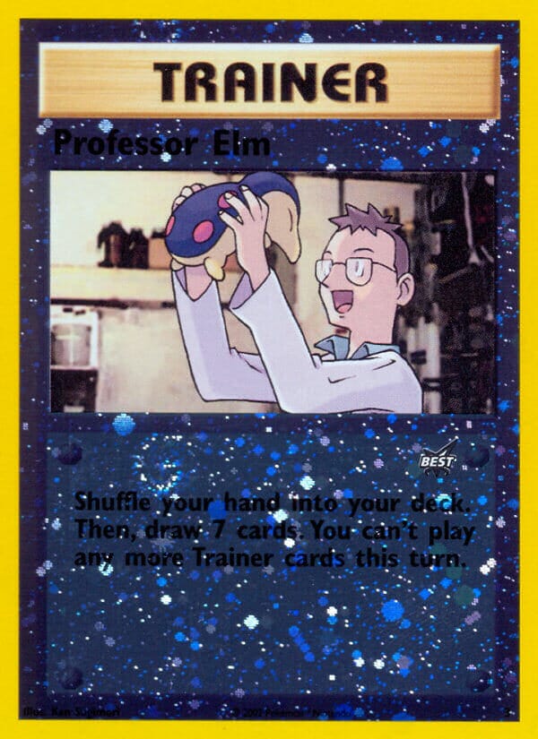 Professor Elm (3) [Best of Promos] Pokemon Single Pokémon  | Multizone: Comics And Games
