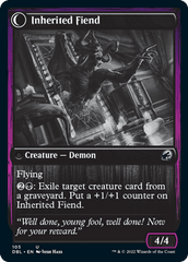 Heirloom Mirror // Inherited Fiend [Innistrad: Double Feature] MTG Single Magic: The Gathering  | Multizone: Comics And Games