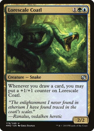 Lorescale Coatl [Modern Masters 2015] MTG Single Magic: The Gathering  | Multizone: Comics And Games