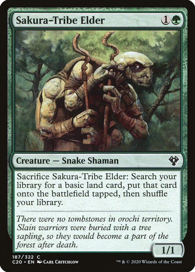 Sakura-Tribe Elder [Commander 2020] MTG Single Magic: The Gathering  | Multizone: Comics And Games
