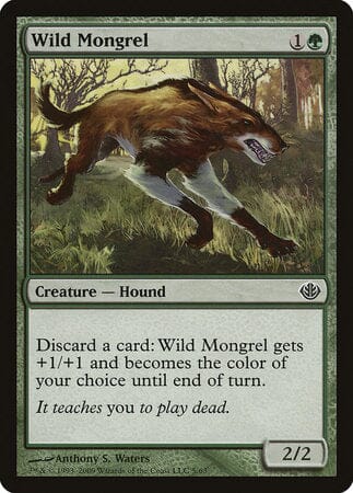 Wild Mongrel [Duel Decks: Garruk vs. Liliana] MTG Single Magic: The Gathering  | Multizone: Comics And Games