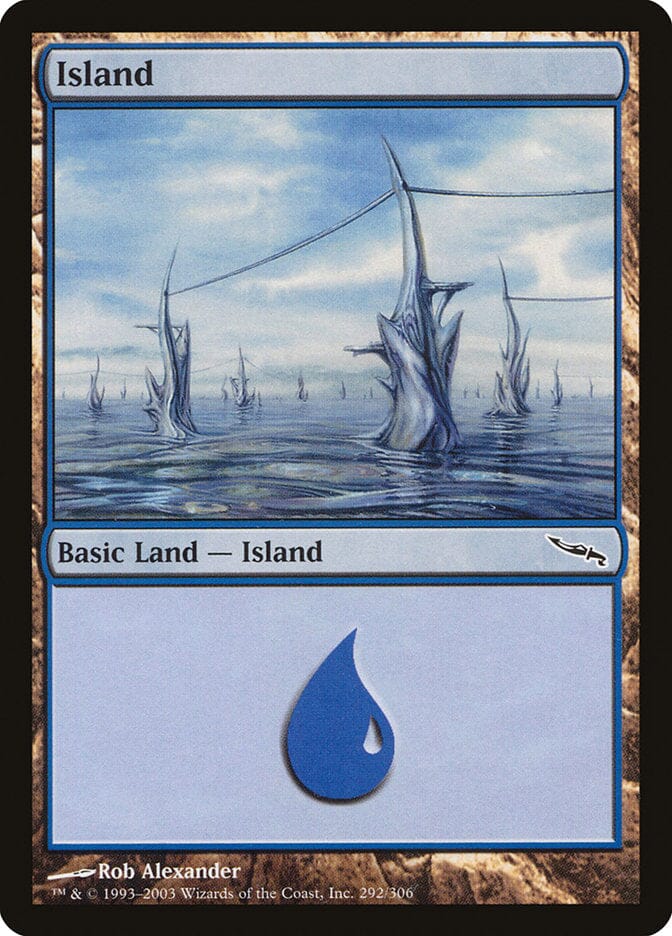 Island (292) [Mirrodin] MTG Single Magic: The Gathering  | Multizone: Comics And Games