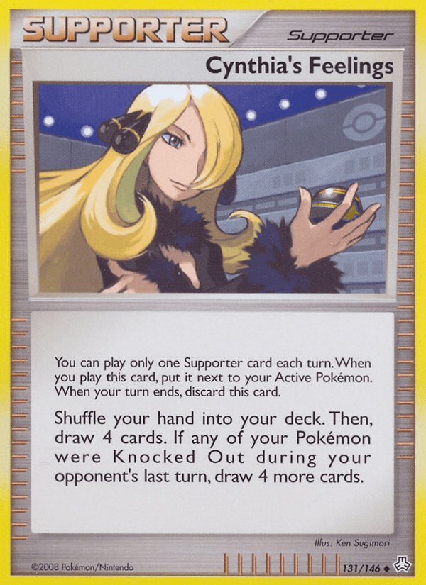 Cynthia's Feelings (131/146) [Diamond & Pearl: Legends Awakened] Pokemon Single Pokémon  | Multizone: Comics And Games