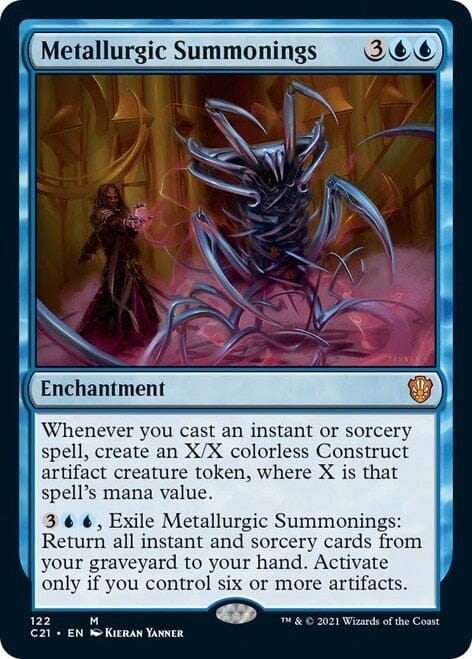 Metallurgic Summonings [Commander 2021] MTG Single Magic: The Gathering  | Multizone: Comics And Games