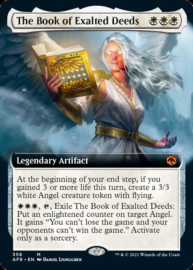 The Book of Exalted Deeds (Extended) [Dungeons & Dragons: Adventures in the Forgotten Realms] MTG Single Magic: The Gathering  | Multizone: Comics And Games