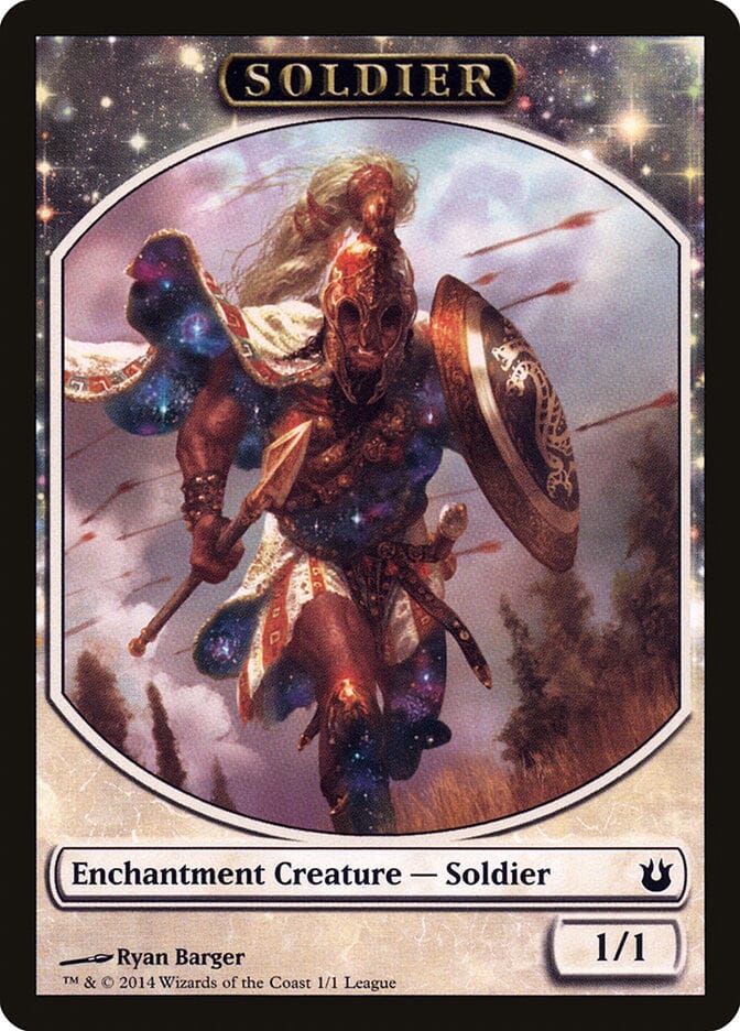 Soldier [League Tokens 2014] MTG Single Magic: The Gathering  | Multizone: Comics And Games