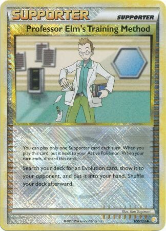 Professor Elm's Training Method (100/123) (League Promo) [HeartGold & SoulSilver: Base Set] Pokemon Single Pokémon  | Multizone: Comics And Games