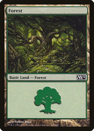 Forest (247) [Magic 2012] MTG Single Magic: The Gathering  | Multizone: Comics And Games