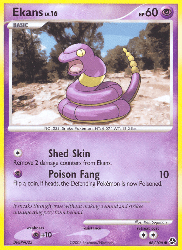 Ekans (66/106) [Diamond & Pearl: Great Encounters] Pokemon Single Pokémon  | Multizone: Comics And Games