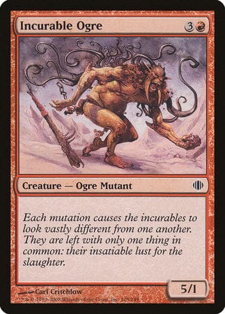 Incurable Ogre [Shards of Alara] MTG Single Magic: The Gathering  | Multizone: Comics And Games