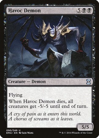 Havoc Demon [Eternal Masters] MTG Single Magic: The Gathering  | Multizone: Comics And Games