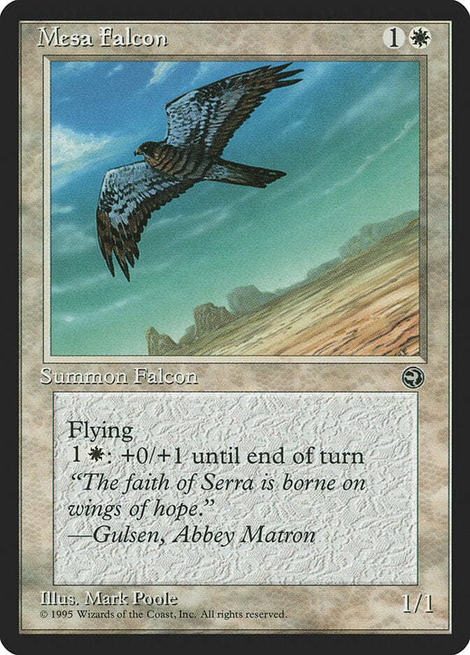 Mesa Falcon (Gulsen Flavor Text) [Homelands] MTG Single Magic: The Gathering  | Multizone: Comics And Games
