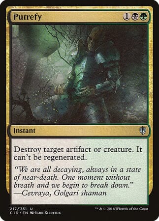 Putrefy [Commander 2016] MTG Single Magic: The Gathering  | Multizone: Comics And Games