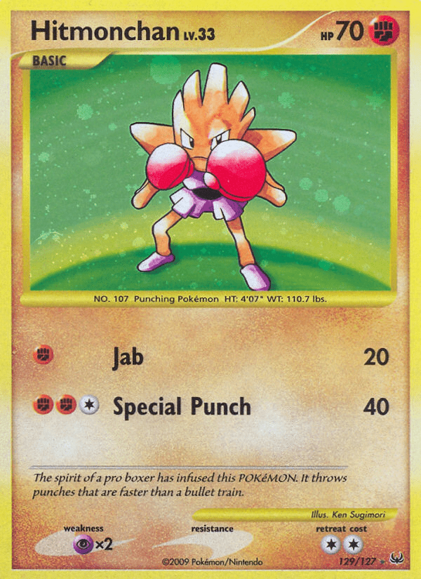 Hitmonchan (129/127) [Platinum: Base Set] Pokemon Single Pokémon  | Multizone: Comics And Games