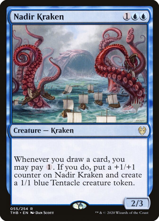 Nadir Kraken (Promo Pack) [Theros Beyond Death Promos] MTG Single Magic: The Gathering  | Multizone: Comics And Games