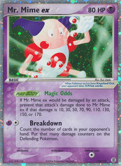 Mr. Mime ex (110/112) [EX: FireRed & LeafGreen] Pokemon Single Pokémon  | Multizone: Comics And Games