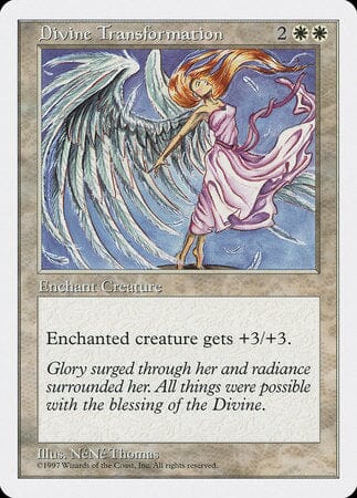 Divine Transformation [Fifth Edition] MTG Single Magic: The Gathering  | Multizone: Comics And Games