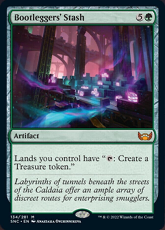 Bootleggers' Stash [Streets of New Capenna] MTG Single Magic: The Gathering  | Multizone: Comics And Games