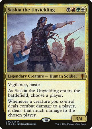 Saskia the Unyielding [Commander 2016] MTG Single Magic: The Gathering  | Multizone: Comics And Games