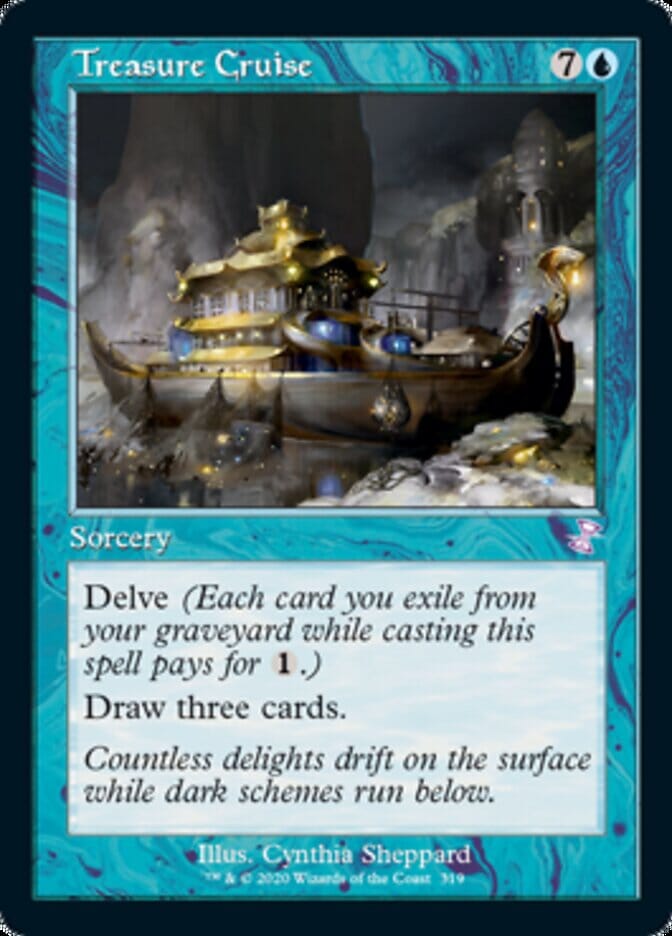 Treasure Cruise (Timeshifted) [Time Spiral Remastered] MTG Single Magic: The Gathering  | Multizone: Comics And Games