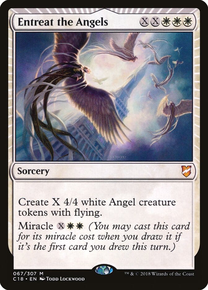 Entreat the Angels [Commander 2018] MTG Single Magic: The Gathering  | Multizone: Comics And Games