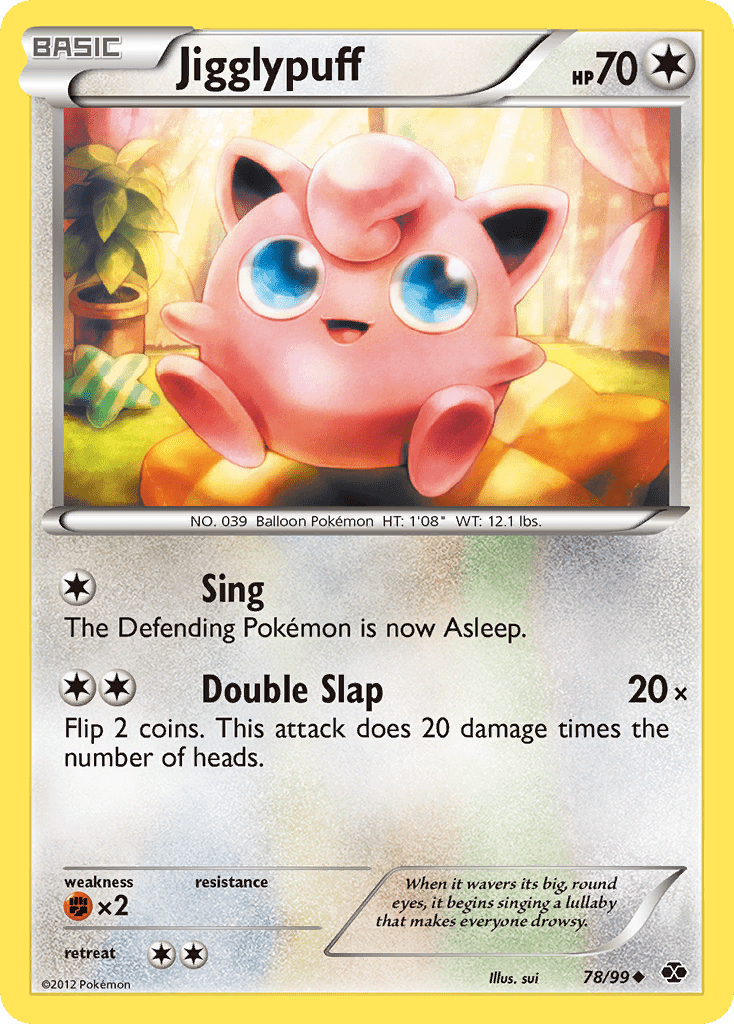 Jigglypuff (78/99) [Black & White: Next Destinies] Pokemon Single Pokémon  | Multizone: Comics And Games