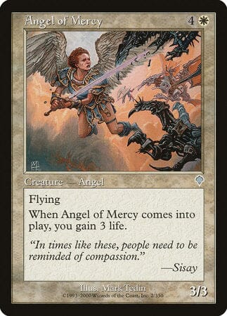 Angel of Mercy [Invasion] MTG Single Magic: The Gathering  | Multizone: Comics And Games