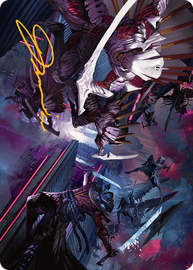 Invasion of Kamigawa Art Card (Gold-Stamped Signature) [March of the Machine Art Series] MTG Single Magic: The Gathering  | Multizone: Comics And Games