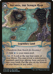 Search for Azcanta // Azcanta, the Sunken Ruin (Buy-A-Box) [Ixalan Treasure Chest] MTG Single Magic: The Gathering  | Multizone: Comics And Games