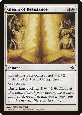 Gleam of Resistance [Conflux] MTG Single Magic: The Gathering  | Multizone: Comics And Games