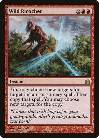 Wild Ricochet [Commander 2011] MTG Single Magic: The Gathering  | Multizone: Comics And Games