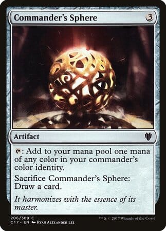 Commander's Sphere [Commander 2017] MTG Single Magic: The Gathering  | Multizone: Comics And Games