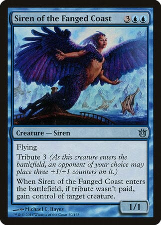Siren of the Fanged Coast [Born of the Gods] MTG Single Magic: The Gathering  | Multizone: Comics And Games