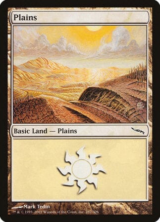 Plains (287) [Mirrodin] MTG Single Magic: The Gathering  | Multizone: Comics And Games