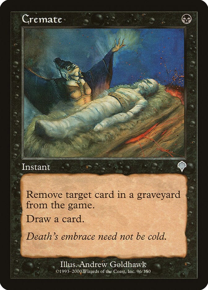 Cremate [Invasion] MTG Single Magic: The Gathering  | Multizone: Comics And Games