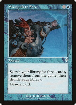 Manipulate Fate [Invasion] MTG Single Magic: The Gathering  | Multizone: Comics And Games