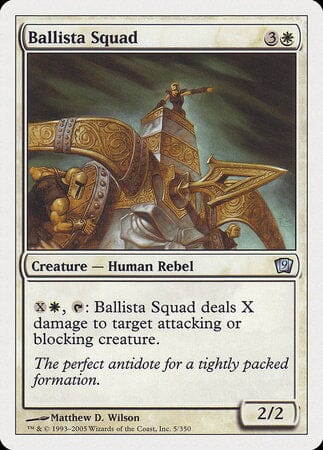 Ballista Squad [Ninth Edition] MTG Single Magic: The Gathering  | Multizone: Comics And Games