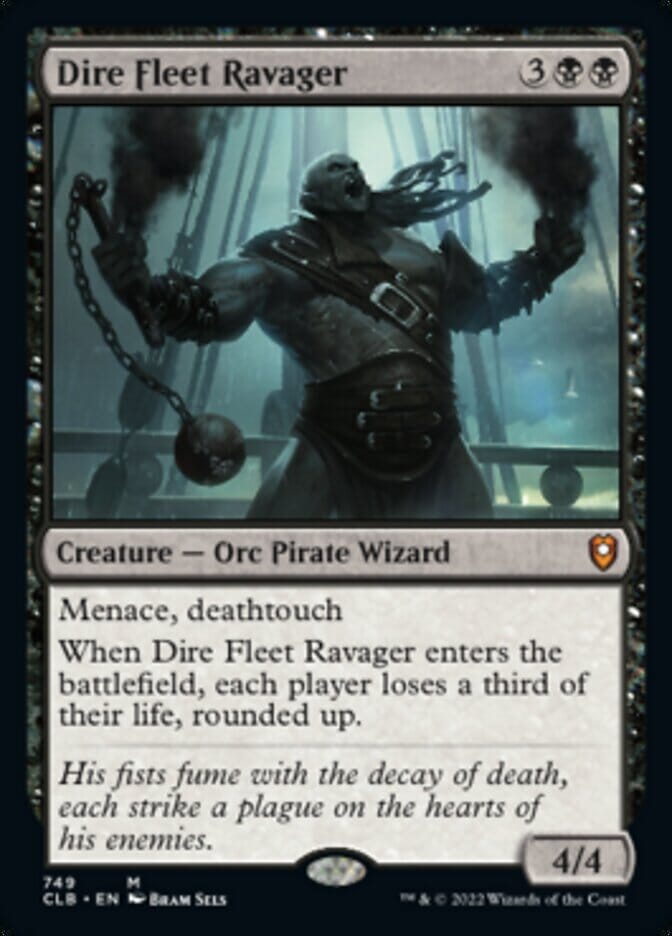 Dire Fleet Ravager [Commander Legends: Battle for Baldur's Gate] MTG Single Magic: The Gathering  | Multizone: Comics And Games