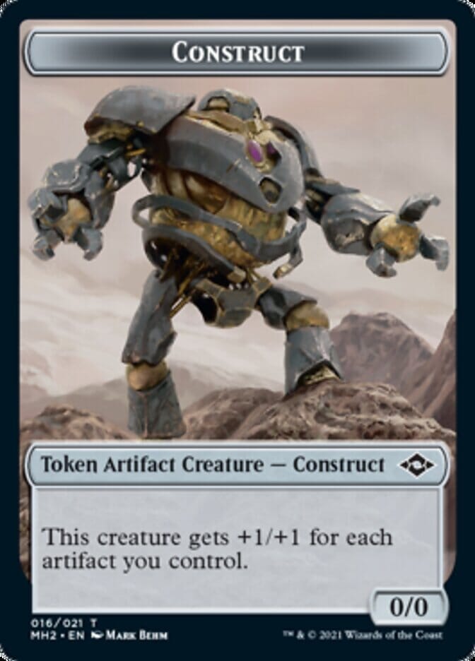 Construct Token [Modern Horizons 2 Tokens] MTG Single Magic: The Gathering  | Multizone: Comics And Games