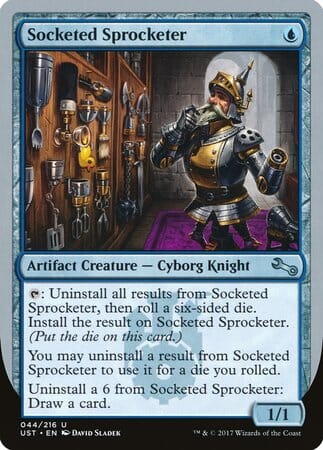 Socketed Sprocketer [Unstable] MTG Single Magic: The Gathering  | Multizone: Comics And Games