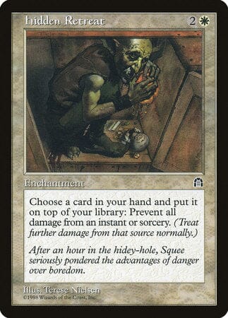Hidden Retreat [Stronghold] MTG Single Magic: The Gathering  | Multizone: Comics And Games