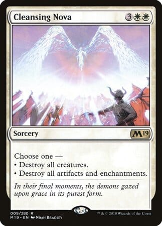 Cleansing Nova [Core Set 2019] MTG Single Magic: The Gathering  | Multizone: Comics And Games