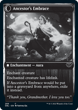 Kindly Ancestor // Ancestor's Embrace [Innistrad: Double Feature] MTG Single Magic: The Gathering  | Multizone: Comics And Games