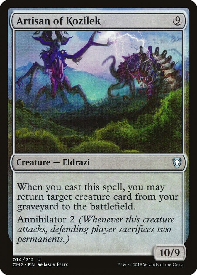 Artisan of Kozilek [Commander Anthology Volume II] MTG Single Magic: The Gathering  | Multizone: Comics And Games