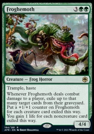 Froghemoth (Promo Pack) [Dungeons & Dragons: Adventures in the Forgotten Realms Promos] MTG Single Magic: The Gathering  | Multizone: Comics And Games