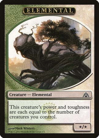 Elemental Token [Dragon's Maze Tokens] MTG Single Magic: The Gathering  | Multizone: Comics And Games